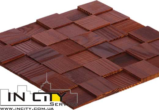   Tessera Дуб Thermo Wood mix 445,00 грн/упаковка   1 упаковка = 0,51 м2   (7 панелей) 
